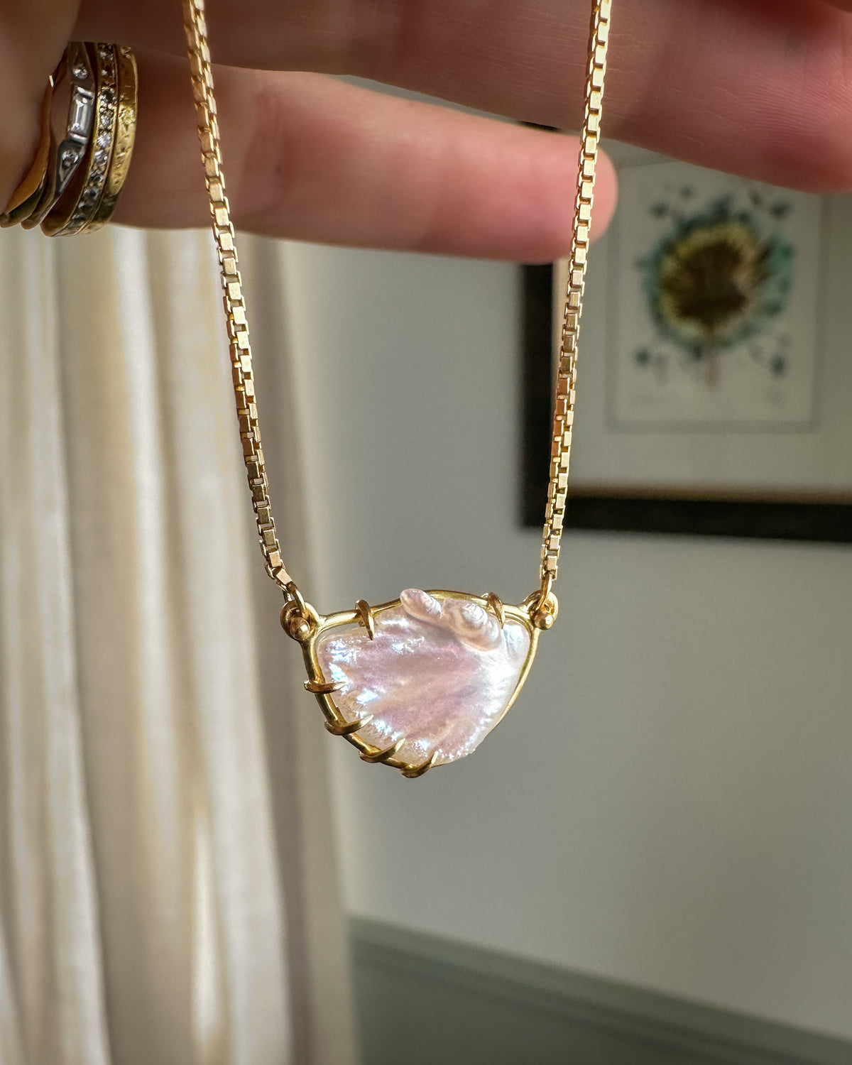 Baroque Pearl Necklace